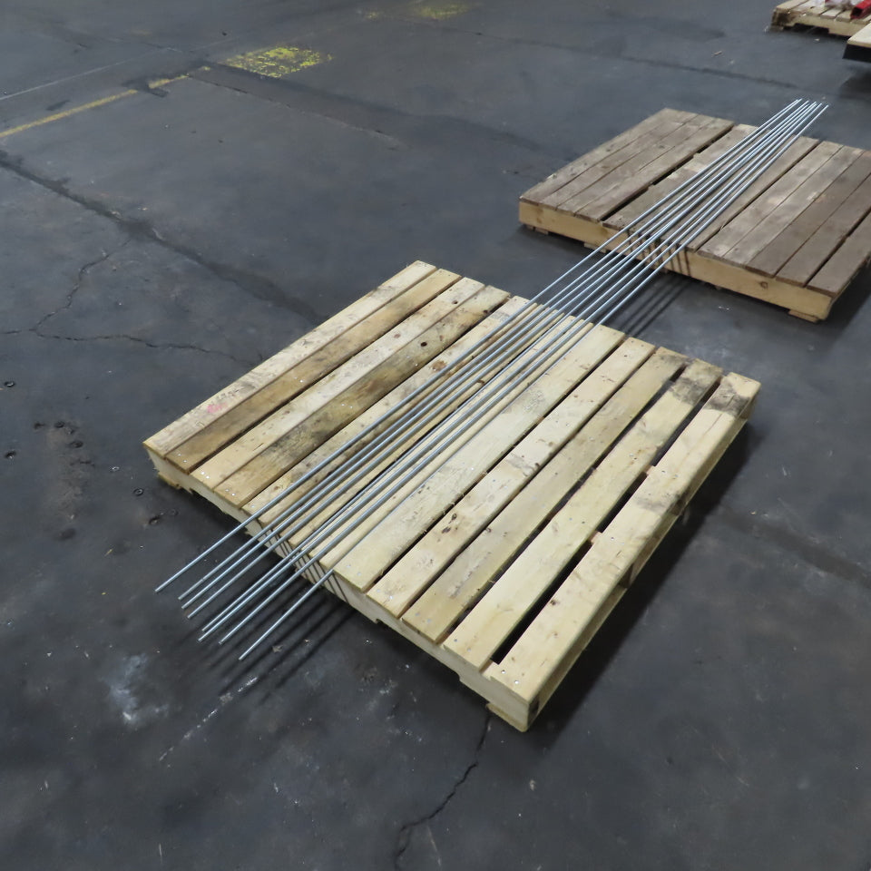 7/16"-20 Full Threaded Rod 144" / 12' OAL Lot Of 8