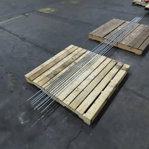 7/16"-20 Full Threaded Rod 144" / 12' OAL Lot Of 8