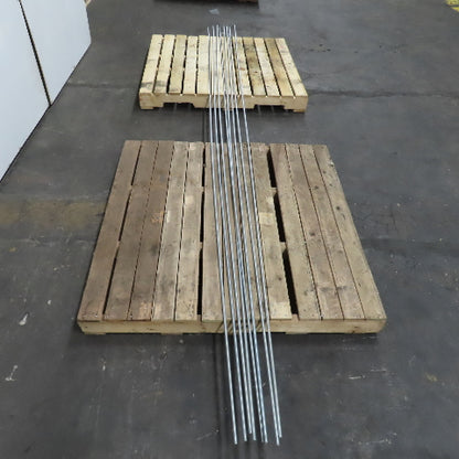 7/16"-20 Full Threaded Rod 144" / 12' OAL Lot Of 8
