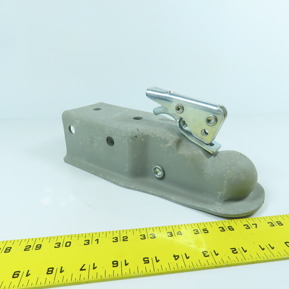 Fulton 34-300 2" Ball Straight Tongue Hitch Coupler SAE CL. 3 Rated 5000 LB