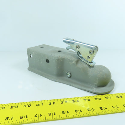 Fulton 34-300 2" Ball Straight Tongue Hitch Coupler SAE CL. 3 Rated 5000 LB