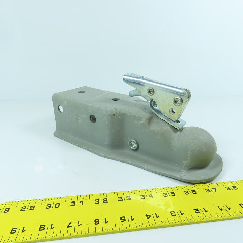 Fulton 34-300 2" Ball Straight Tongue Hitch Coupler SAE CL. 3 Rated 5000 LB