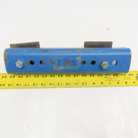 Gorbel Style Under Beam Hanger Bracket 14" x 3" x 1-3/4" W/ Flange Clamps