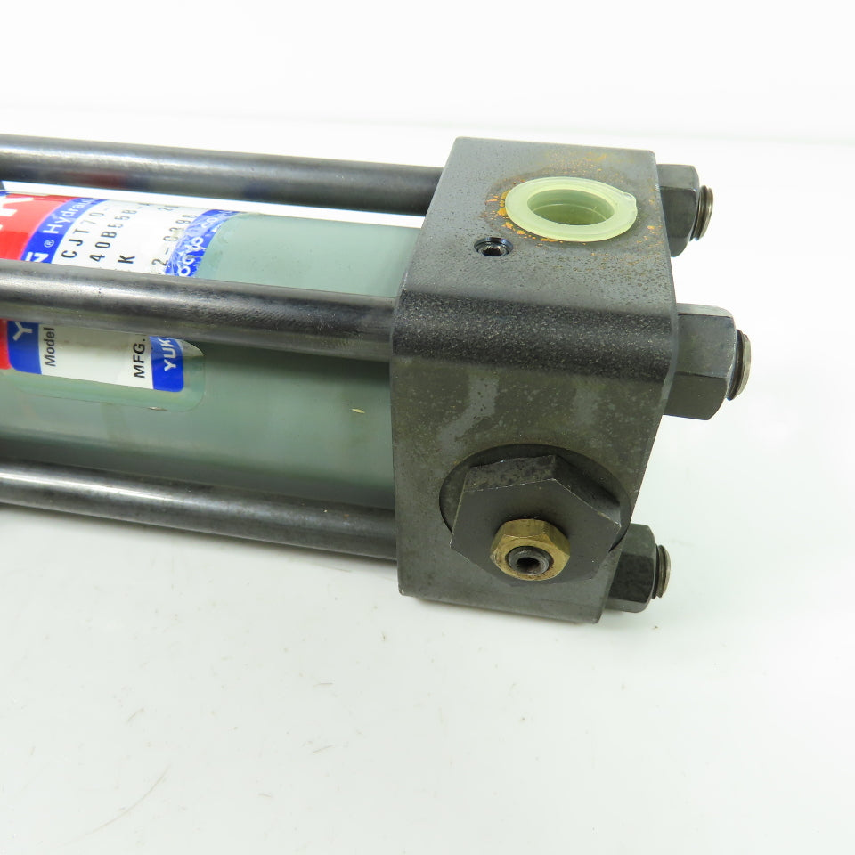 Yuken CJT70-FA40B55B-ABA Double Action Hydraulic Cylinder 40mm Bore 55mm Stroke