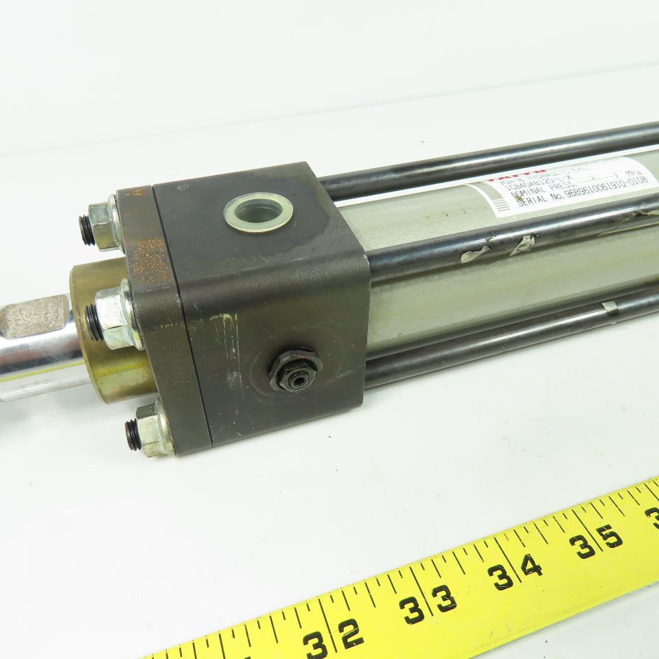 Taiyo 70H-8 1CB40AB120-L-X Double Acting Hydraulic Cylinder 120mm Stroke 7MPa
