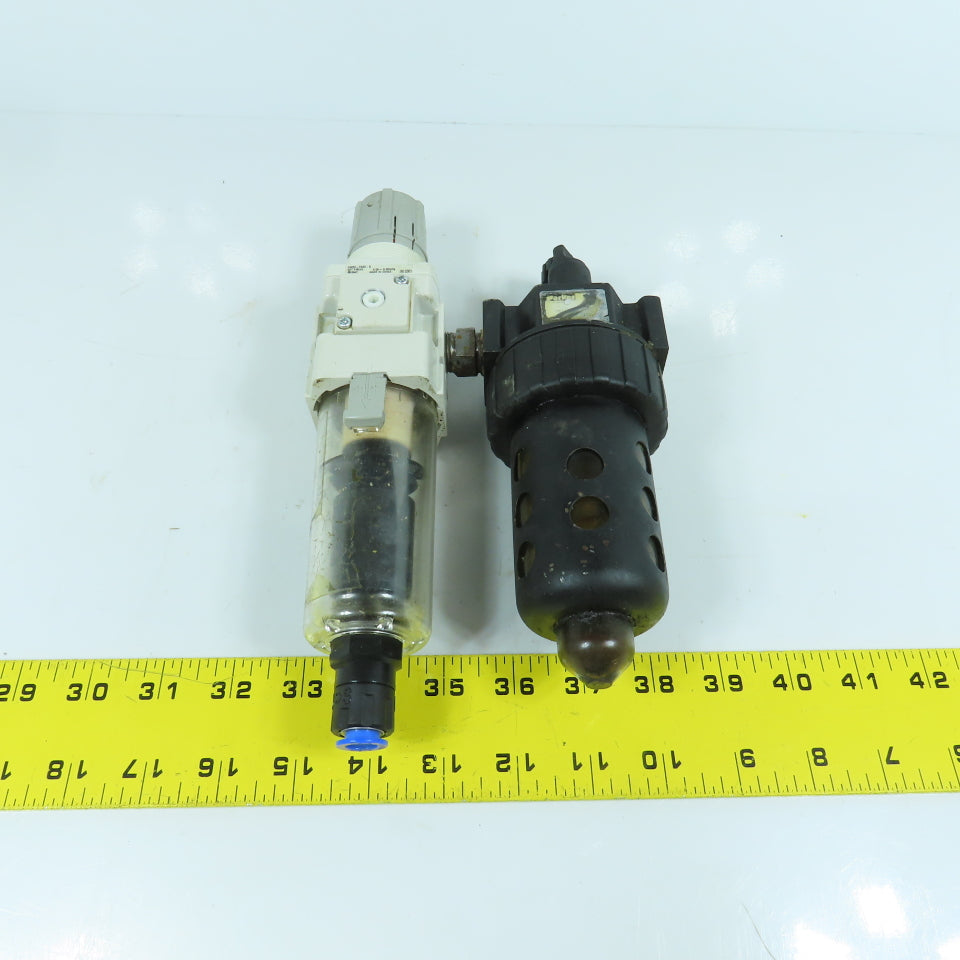 SMC AW30-F03D-B Filter Regulator 0.05-0.85MPa W/ Parker Lubricator