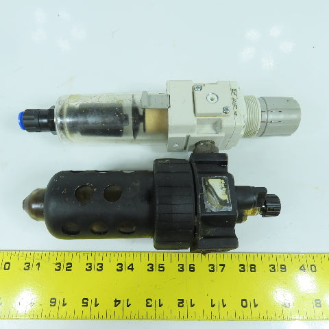 SMC AW30-F03D-B Filter Regulator 0.05-0.85MPa W/ Parker Lubricator