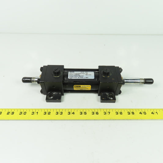 Parker 01.50 CKC2ANU14A14AC 2.000 Double End/Acting Hydraulic Cylinder 2" Stroke