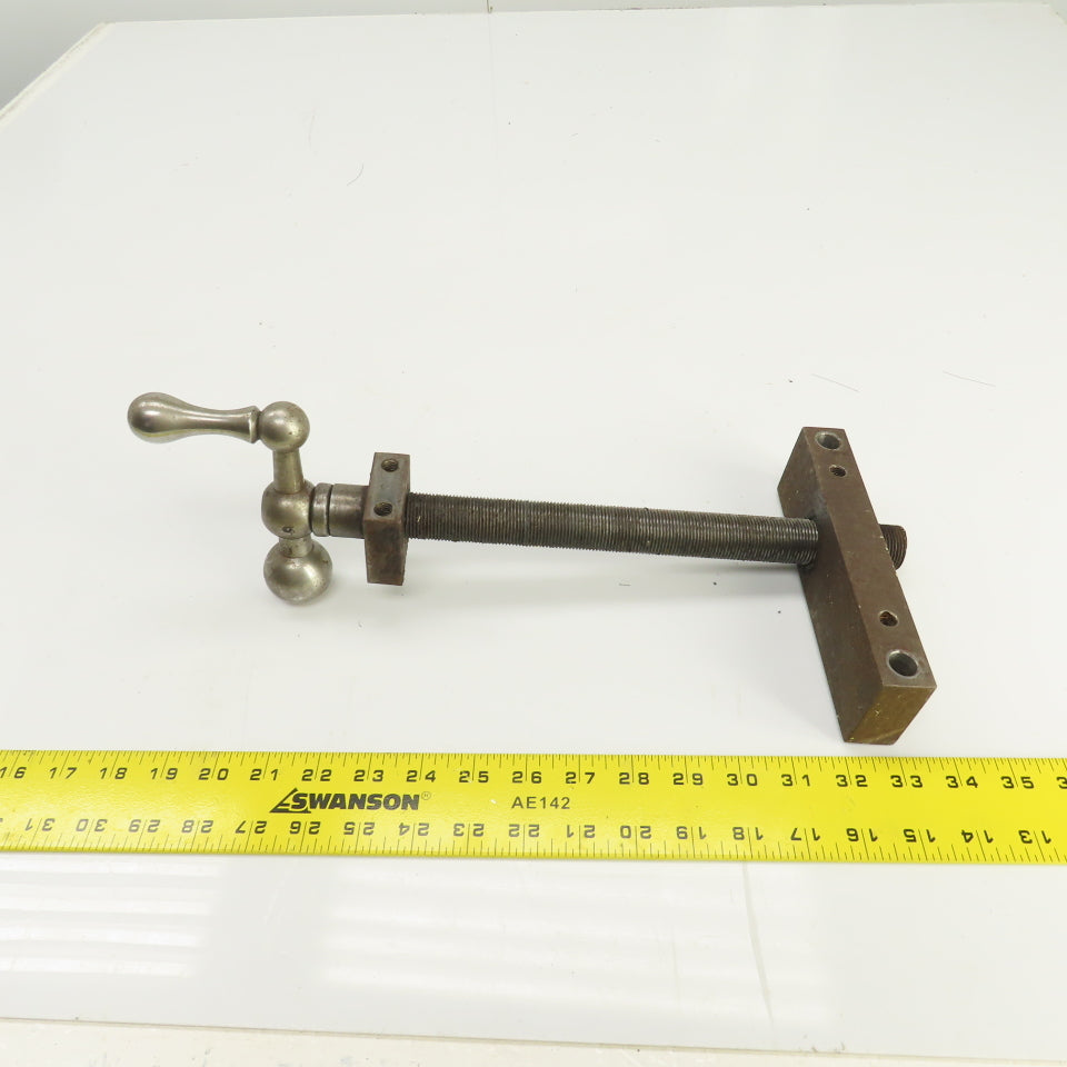 Modern Machine 3LD Cast Iron Machine Advance Hand Crank Hand Wheel 10-5/8" L