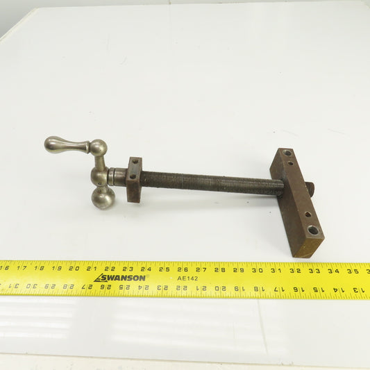 Modern Machine 3LD Cast Iron Machine Advance Hand Crank Hand Wheel 10-5/8" L