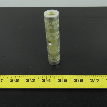 Thomas Betts 2-Way Long Barrel Splice Connector White Die 66 4/0 AWG AL9