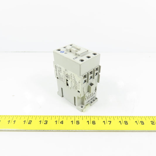 Allen Bradley 100-C30*00 Ser C 25HP C30 Contactor 600VAC Max 120V Coil