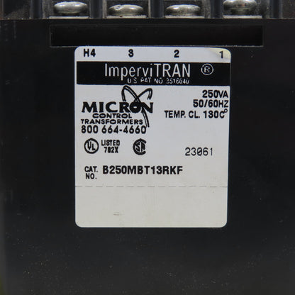 ImperviTran B250MBT13RKF 250VA Control Transformer Pri 208-230/460V Sec 115V