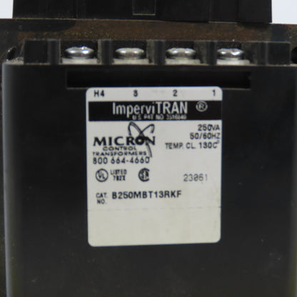 ImperviTran B250MBT13RKF 250VA Control Transformer Pri 208-230/460V Sec 115V