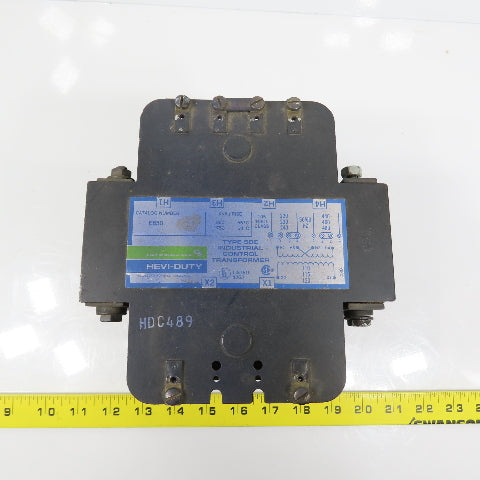 Hevi-Duty E850 0.850/0.750kVA Control Transformer Pri 220/480V Sec 110-115-120V