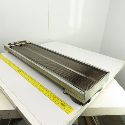Fan Air Cooled Box Enclosure Heat Exchanger 53" H x 14" W x 5" Deep 120VAC