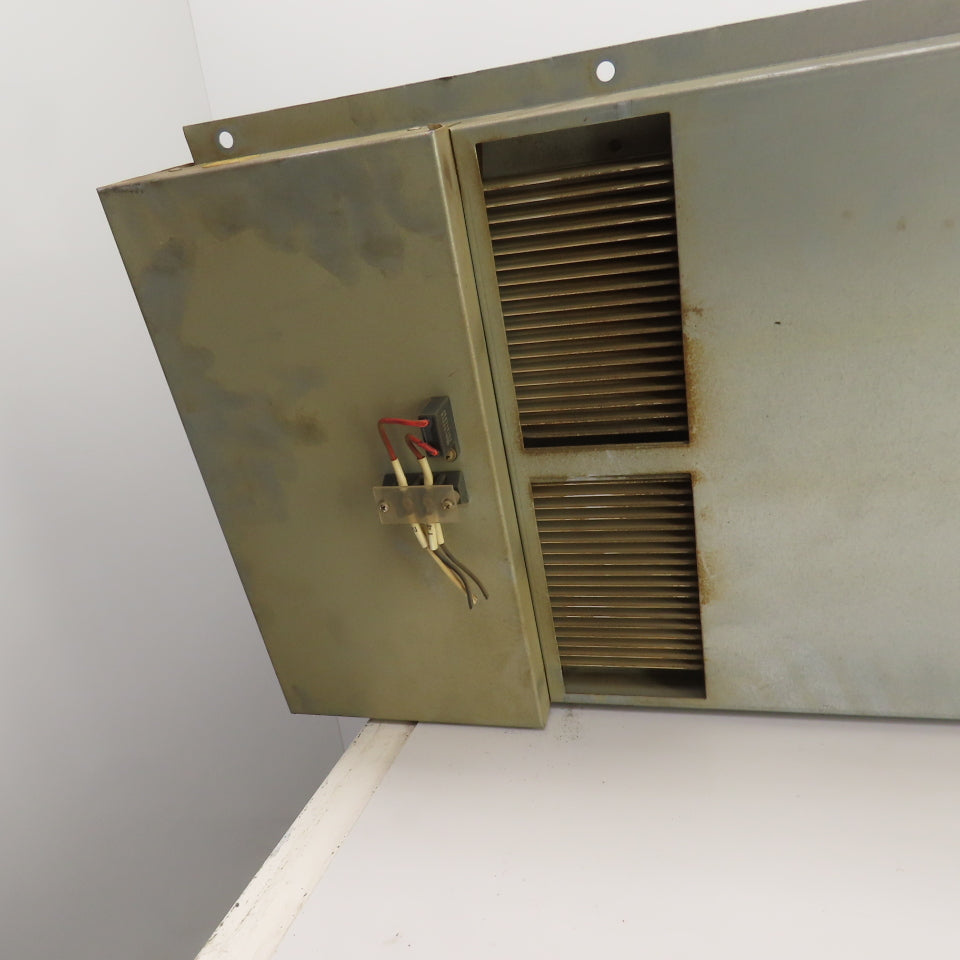 Fan Air Cooled Box Enclosure Heat Exchanger 53" H x 14" W x 5" Deep 120VAC