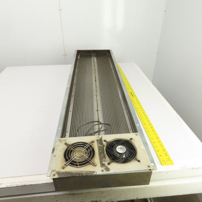 Fan Air Cooled Box Enclosure Heat Exchanger 53" H x 14" W x 5" Deep 120VAC