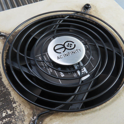 Fan Air Cooled Box Enclosure Heat Exchanger 53" H x 14" W x 5" Deep 120VAC