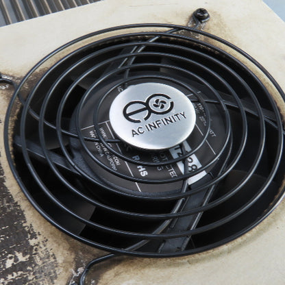 Fan Air Cooled Box Enclosure Heat Exchanger 53" H x 14" W x 5" Deep 120VAC