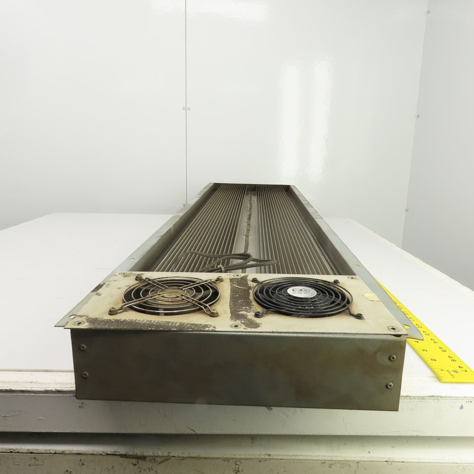 Fan Air Cooled Box Enclosure Heat Exchanger 53" H x 14" W x 5" Deep 120VAC