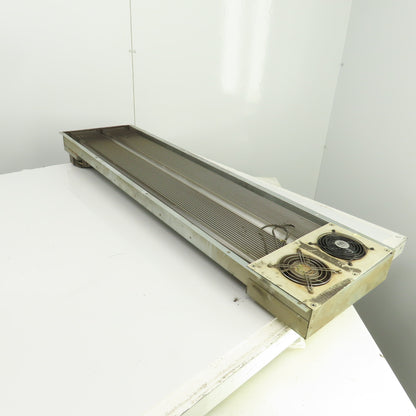 Fan Air Cooled Box Enclosure Heat Exchanger 53" H x 14" W x 5" Deep 120VAC