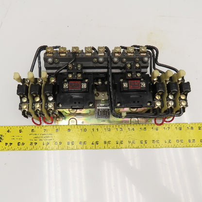 Allen Bradley 715-BOD127 Size 1 Reversing Contactor 600V 10Hp Max 120V Coil