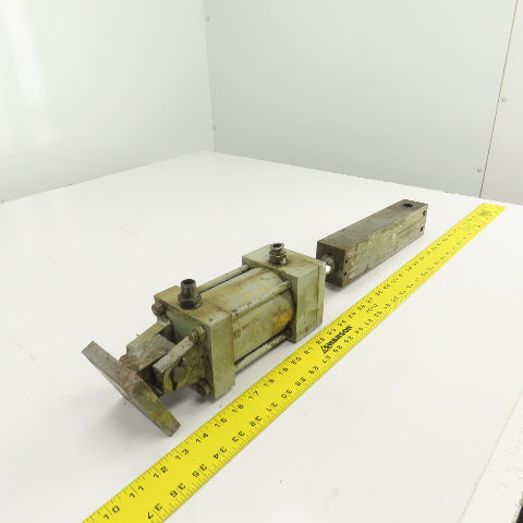 Double Acting Pneumatic Cylinder 3-1/4" Stroke 3" Stroke 1" Rod W/ Extension