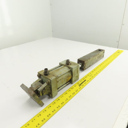 Double Acting Pneumatic Cylinder 3-1/4" Stroke 3" Stroke 1" Rod W/ Extension