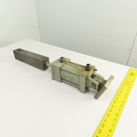Double Acting Pneumatic Cylinder 3-1/4" Stroke 3" Stroke 1" Rod W/ Extension