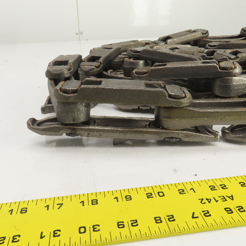 FMC 1591-54-1 1591729-5 Rivetless Drop Forged Conveyor Chain 11' OAL