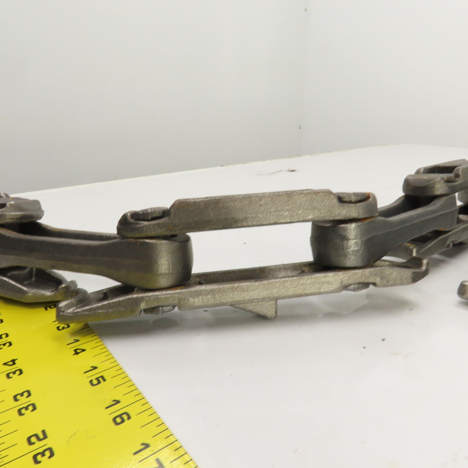 FMC 1591-54-1 1591729-5 Rivetless Drop Forged Conveyor Chain 11' OAL