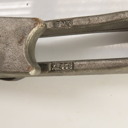 FMC 1591-54-1 X-458 Rivetless Drop Forged Conveyor Chain 11' OAL 4" Pitch