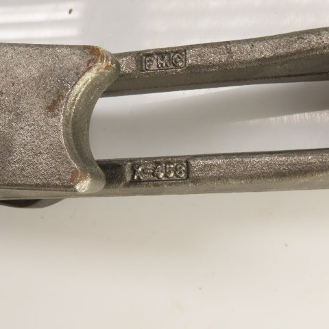 FMC 1591-54-1 X-458 Rivetless Drop Forged Conveyor Chain 11' OAL 4" Pitch