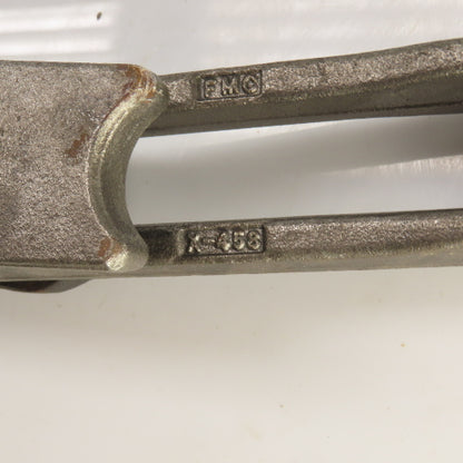 FMC 1591-54-1 X-458 Rivetless Drop Forged Conveyor Chain 11' OAL 4" Pitch