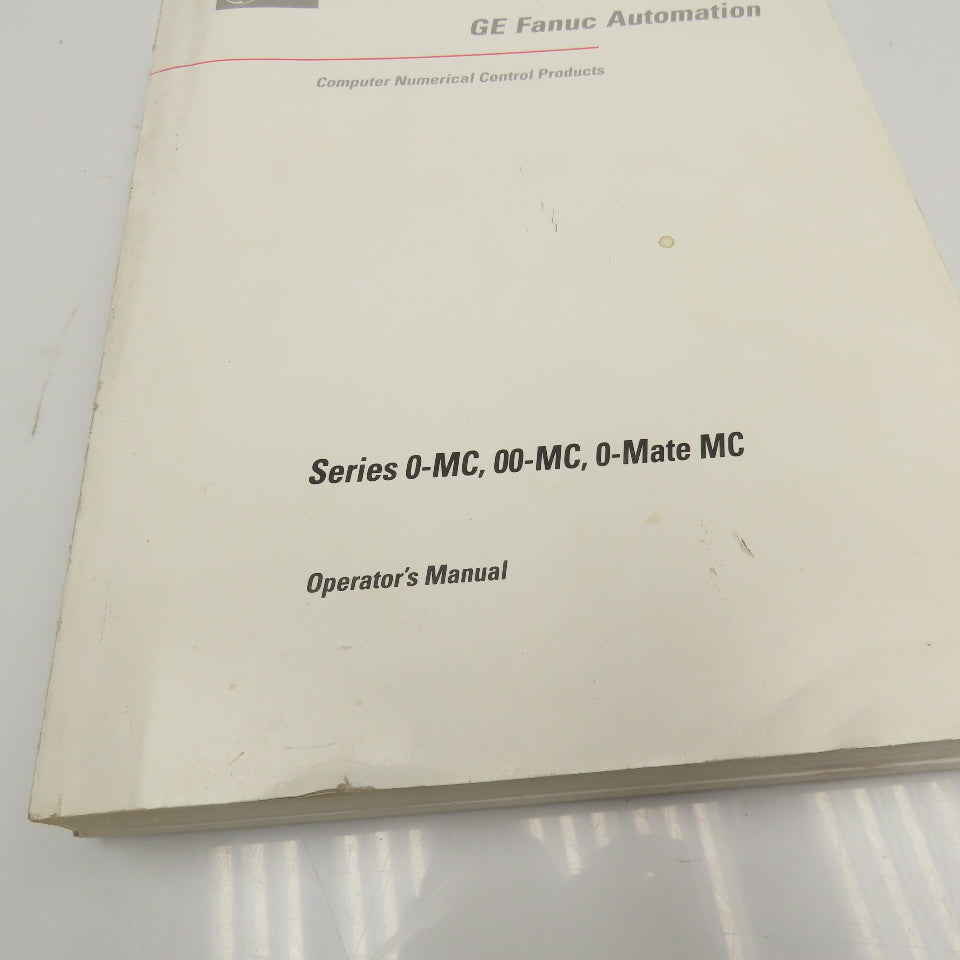 GE Fanuc CNC Computer Numerical Control Operation Programming Manuals Lot Of 7