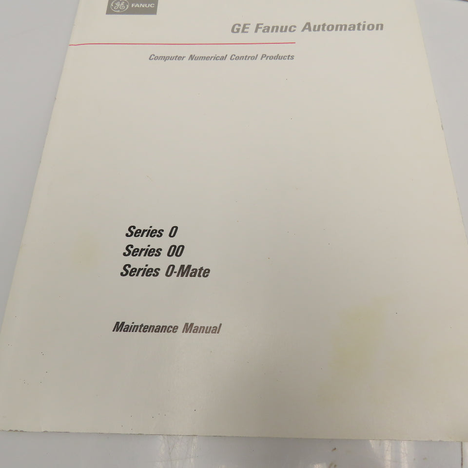 GE Fanuc CNC Computer Numerical Control Operation Programming Manuals Lot Of 7
