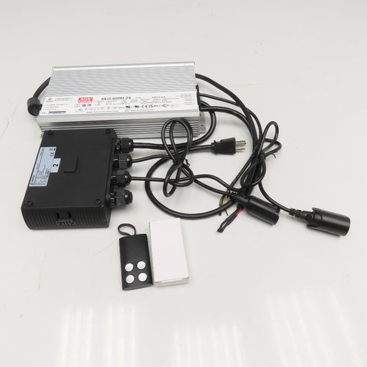 Mean Well HLG-600H-24 TiMotion TID1 100-240V 24VDC Power Supply Control Box