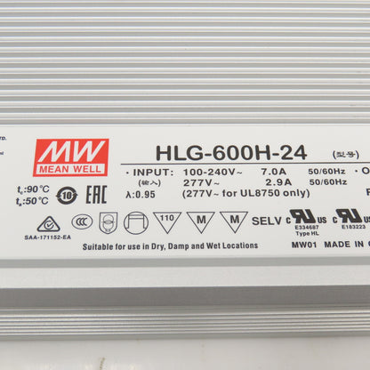 Mean Well HLG-600H-24 TiMotion TID1 100-240V 24VDC Power Supply Control Box