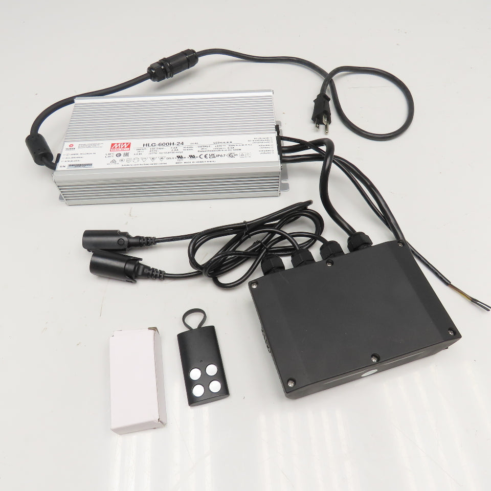 Mean Well HLG-600H-24 TiMotion TID1 100-240V 24VDC Power Supply Control Box