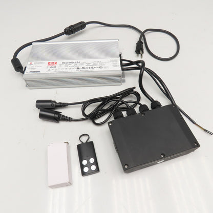 Mean Well HLG-600H-24 TiMotion TID1 100-240V 24VDC Power Supply Control Box