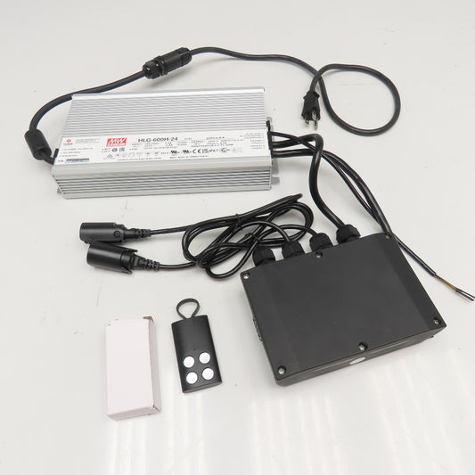 Mean Well HLG-600H-24 TiMotion TID1 100-240V 24VDC Power Supply Control Box