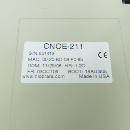 Niobrara CNOE-211 NR&D Ethernet Option Module Card HR: 1.2C