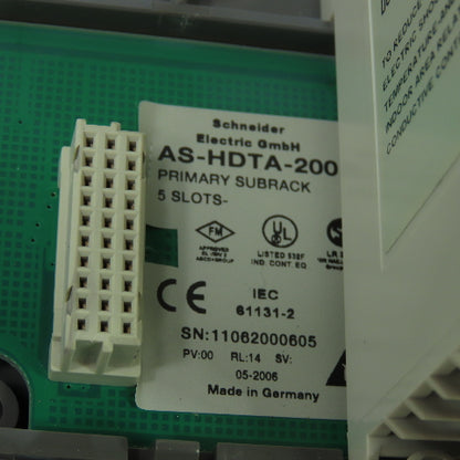 Schneider PLC Module Rack (3) DAP-216N/AS-BDAP-216N (3)DEP-216/AS-BDEP-216