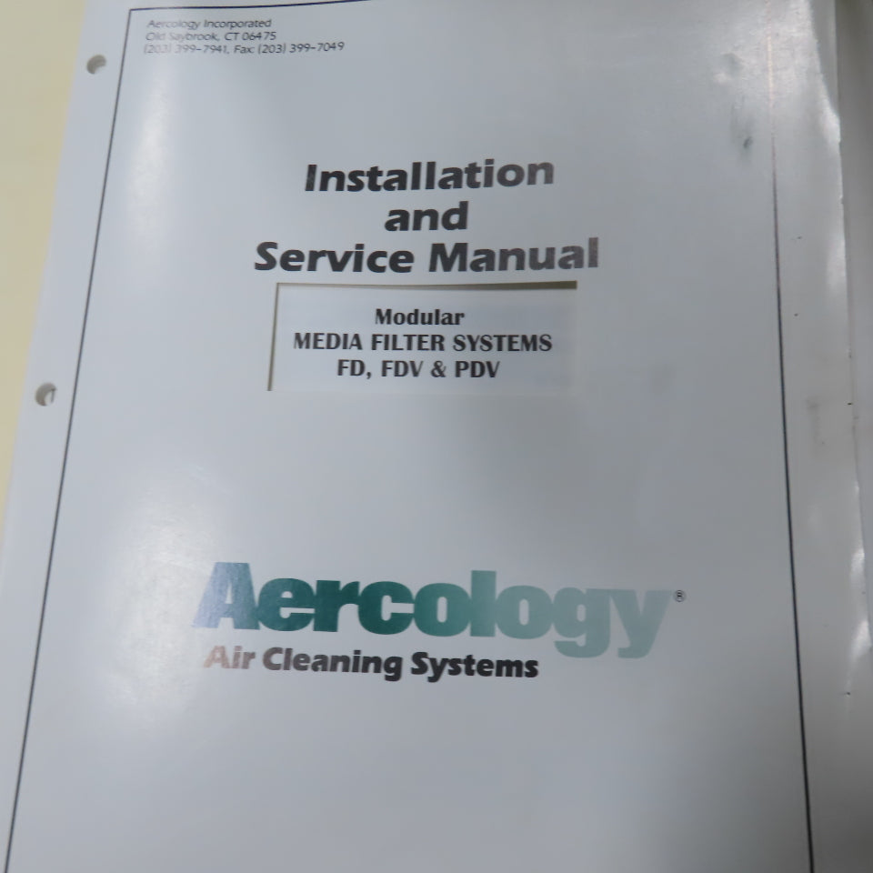 Aercology FMC2 2000P 2HP Modular Media Filter Portable Dust Collector 440V 3PH