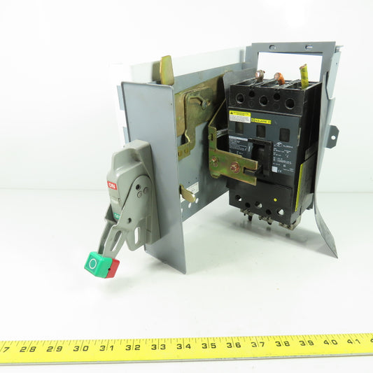 Square D 80439-929-53 MCC Bucket Operator W/KHL36000MV 3-Pole Breaker 250A 600V