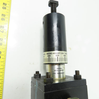 Hydraulic Tandem Cylinder 1-3/8" Bore 2" Stroke W/Micro Adjust