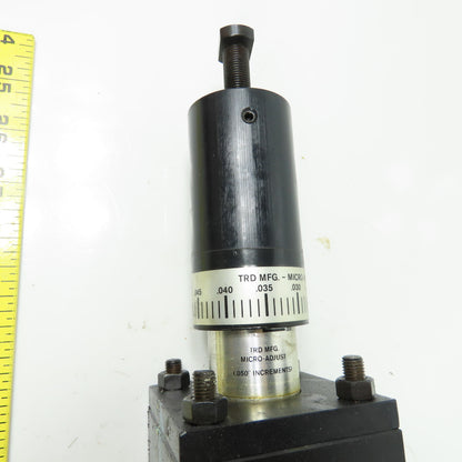 Hydraulic Tandem Cylinder 1-3/8" Bore 2" Stroke W/Micro Adjust
