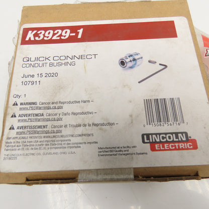 Lincoln Electric K3929-1 Quick Connect Conduit Bushing