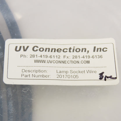UV Connection 20170105 Lamp Socket Wire